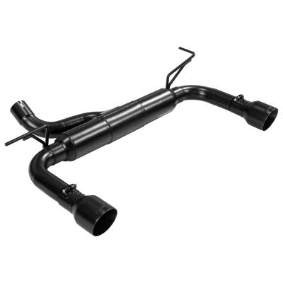 Flowmaster - Flowmaster 817752 Outlaw Axle-Back Exhaust System for 12-18 Jeep Wrangler JK 3.6