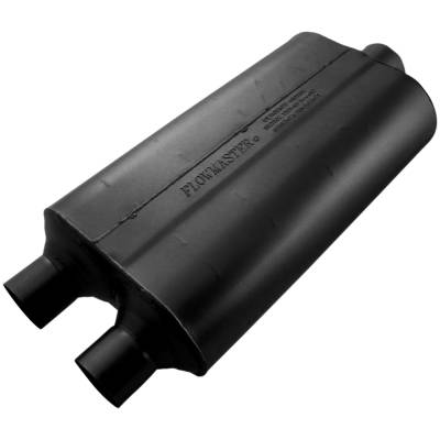 Flowmaster - Flowmaster Super 50 Muffler 409S 2.25 Dual-In/3.00 Center Out 8524553