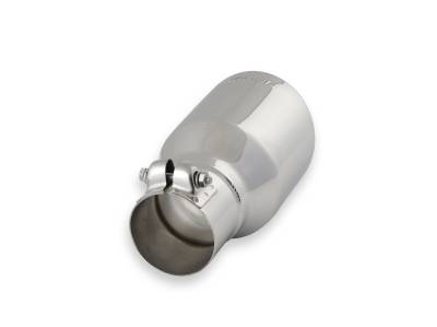 Flowmaster - Flowmaster 15365 Exhaust Pipe Tip Rolled Angle Polished Stainless Steel
