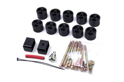 Zone Offroad - Zone Offroad 2" Body Lift Kit for Wrangler JK ZONJ9210