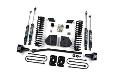 Zone Offroad - Zone Offroad 4" Suspension Lift Kit Zone Shocks F250/F350 SD 4WD Gas ZONF18N