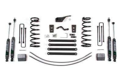 Zone Offroad - Zone Offroad 5" Suspension Lift Kit Zone Shocks for Ram 2500/3500 4WD ZOND46N