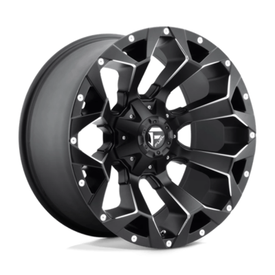 Fuel 1PC - Fuel Off Road D54620901850 D546 ASSAULT 20x9 8x180 1mm Matte Black/Machined
