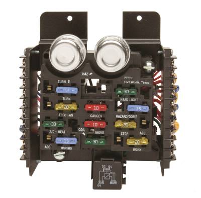 Painless Wiring - Painless Wiring 30001 11-Fuse 14-Circuit ATO Fuse Center