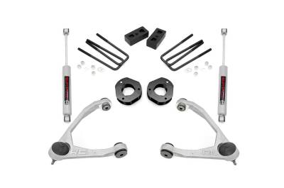 Rough Country Suspension Systems - Rough Country 3.5" Suspension Lift Kit 07-16 Silverado/Sierra 1500 RWD 19831