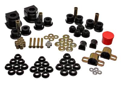 Energy Suspension - Energy Suspension 11.18101G Hyper-Flex Master Bushing Kit Black