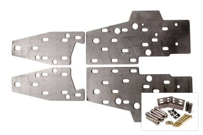JKS Manufacturing - JKS JKSOGS962 Front Unibody Reinforcement Plates for 84-01 Jeep Cherokee XJ MJ