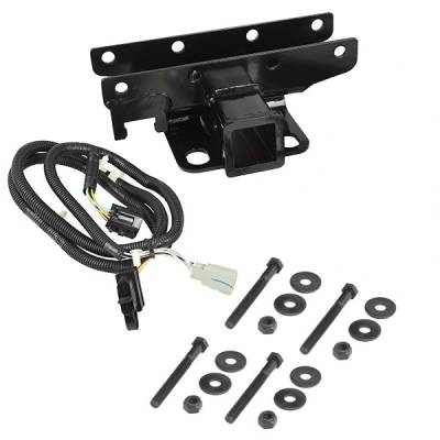 Rugged Ridge - Rugged Ridge 11580.51 Receiver Hitch Kit w/Wiring Harness