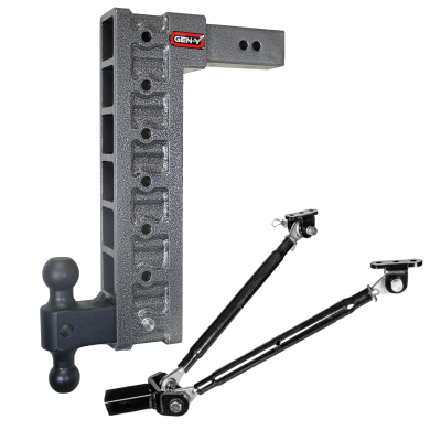 GEN-Y Hitch - GEN-Y Hitch 2.5" MEGA-DUTY Class V 18" Drop Hitch Receiver 21K GH-617