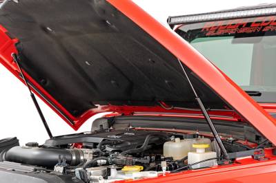 Rough Country Suspension Systems - Rough Country Hydraulic Hood Support Strut Kit for Jeep JL/JT 10629