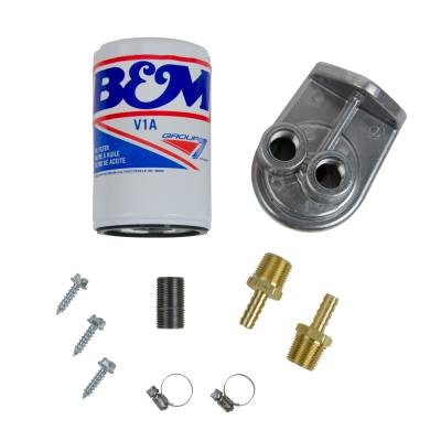 B&M - B&M 80277 Remote Transmission Filter Kit