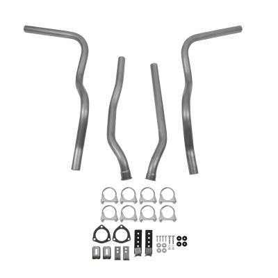 Hooker - Hooker Headers 16567HKR Dual Competition Header Back Exhaust System Bronco