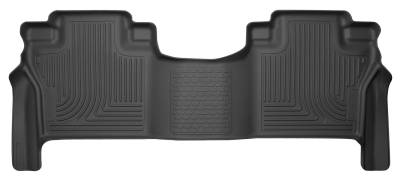 Husky Liners - Husky Liner Weatherbeater 2nd Row Floor Liners Black for Titan 14601