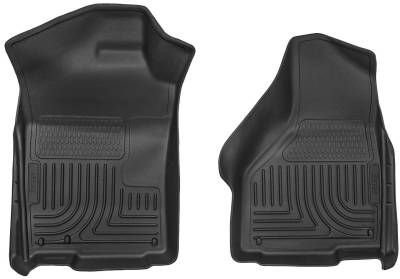 Husky Liners - Husky Liner Weatherbeater Front Floor Liners Black for Dodge Ram Trucks 18031
