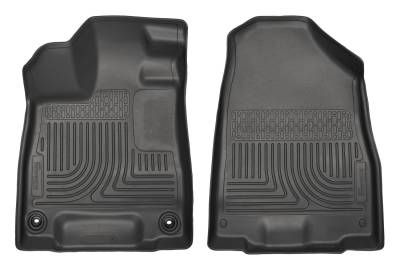 Husky Liners - Husky Liners 18401 Weatherbeater Front Floor Liners Black for Acura MDX