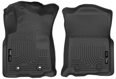 Husky Liners - Husky Liner 13961 Black Front Floor Liners for 16-17 Toyota Tacoma