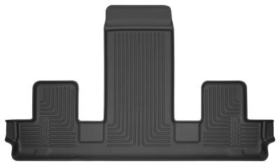 Husky Liners - Husky Liner 14261 Weatherbeater 3rd Row Floor Liners Black for Enclave/Traverse