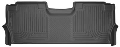 Husky Liners - Husky Liner Weatherbeater 2nd Row Floor Liners Black Ford Super Duty 14401