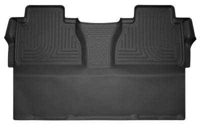 Husky Liners - Husky Liner Weatherbeater 2nd Row Floor Liners Black for Toyota Tundra 19581