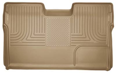 Husky Liners - Husky Liner Weatherbeater 2nd Row Floor Liners Tan Ford F150 19333