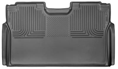 Husky Liners - Husky Liner Weatherbeater 2nd Row Floor Liners Black Ford Super Duty 19371