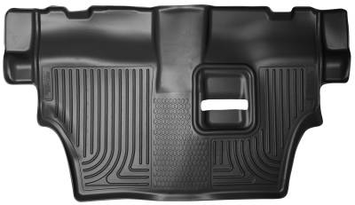 Husky Liners - Husky Liners 19051 Weatherbeater 3rd Row Floor Liners Black for Dodge Durango