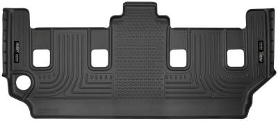 Husky Liners - Husky Liner Weatherbeater 3rd Row Floor Liners Black for Dodge Caravan 19091