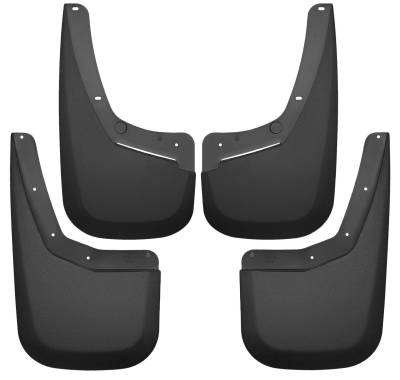 Husky Liners - Husky Liner Custom Front/Rear Mud Guards Black Silverado/Sierra 56796