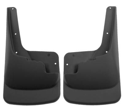 Husky Liners - Husky Liners Custom Front Mud Guards Black Ford Super Duty 56641