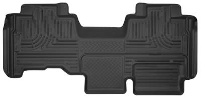 Husky Liners - Husky Liners 53441 X-act Contour 2nd Row Floor Liners Black for Ford F150