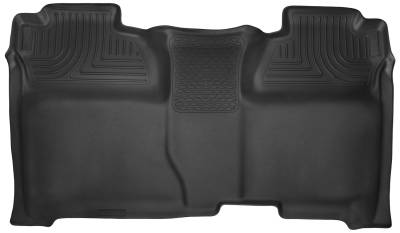 Husky Liners - Husky Liner X-act Contour 2nd Row Floor Liners Black Silverado/Sierra 53901