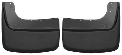 Husky Liners - Husky Liner Custom Rear Mud Guards Black Ford Super Duty Dually 59481