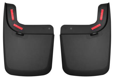 Husky Liners - Husky Liner Custom Rear Mud Guards Black Ford Super Duty 59471