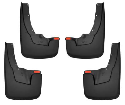 Husky Liners - Husky Liner Custom Front/Rear Mud Guards Black for Dodge Ram Trucks 58136
