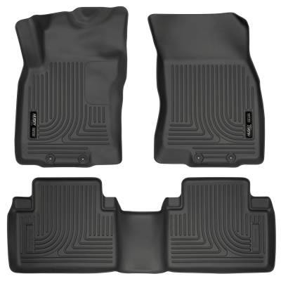 Husky Liners - Husky Liner Weatherbeater Front/Rear Floor Liners Black for Rogue 98671