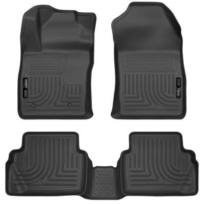 Husky Liners - Husky Liner Weatherbeater Front/Rear Floor Liners Black Ford Fiesta 98751