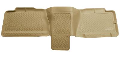 Husky Liners - Husky Liner Classic Series 2nd Row Floor Liners Tan Silverado/Sierra 62753