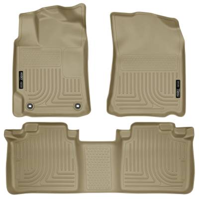 Husky Liners - Husky Liner Weatherbeater Front/Rear Floor Liners Tan for Toyota Camry 98903
