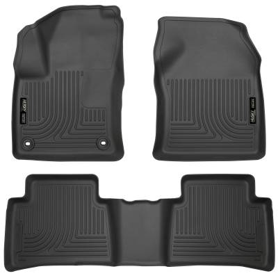 Husky Liners - Husky Liner Weatherbeater Front/Rear Floor Liners Black for Toyota Prius 98991