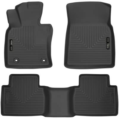 Husky Liners - Husky Liner Weatherbeater Front/Rear Floor Liners Black for Toyota Camry 95731