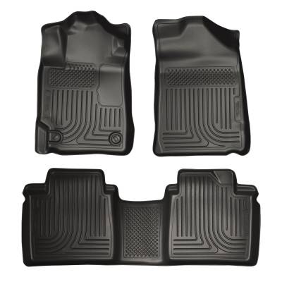 Husky Liners - Husky Liner Weatherbeater Front/Rear Floor Liners Black for Toyota Camry 98511