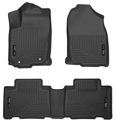 Husky Liners - Husky Liner Weatherbeater Front/Rear Floor Liners Black for Toyota RAV4 98971