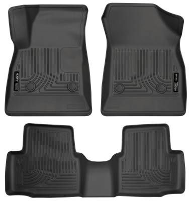 Husky Liners - Husky Liner Weatherbeater Front/Rear Floor Liners Black Chevrolet Cruze 99161