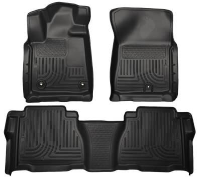 Husky Liners - Husky Liner Weatherbeater Front/Rear Floor Liners Black for Tundra 99591