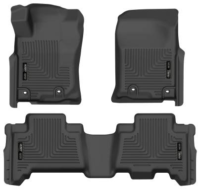 Husky Liners - Husky Liner Weatherbeater Front/Rear Floor Liners Black for 4Runner 99571