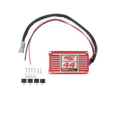 MSD - MSD Ignition 8145MSD Ignition Pro Mag 44 Amp Electronic Points Box Red