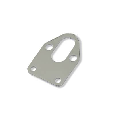 Mr Gasket - Mr Gasket 1514 Fuel Pump Mounting Plate Chrome Plated