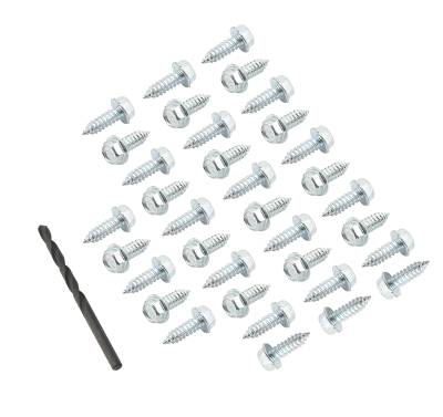 Mr Gasket - Mr Gasket 4318 Tire Screw Kit Incl. 35 Hex Head Screws/Drill Bit