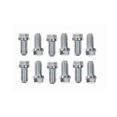 Mr Gasket - Mr Gasket 2210G Header Bolt Set 3/8-16 x 0.75" Stainless Steel 12 pc.