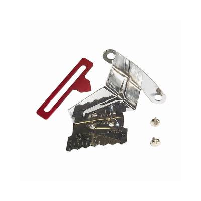 Mr Gasket - Mr Gasket 4599 Timing Tab w/Adjustable Pointer Chrome Plated 8" Balancer